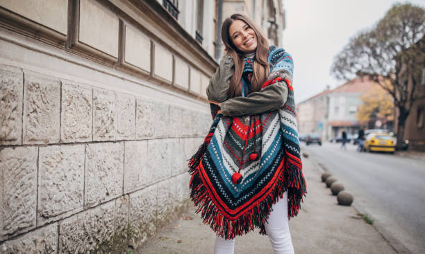istock Modern woman on the street 1288180027