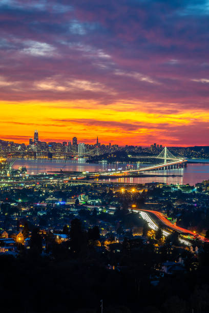 istock San Francisco Skyline at Dusk from the Oakland Hills 1288181542