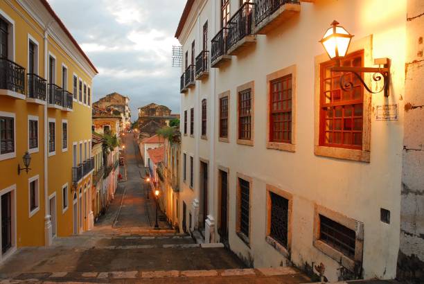 schöne stadt in brasilien - sao luis stock-fotos und bilder