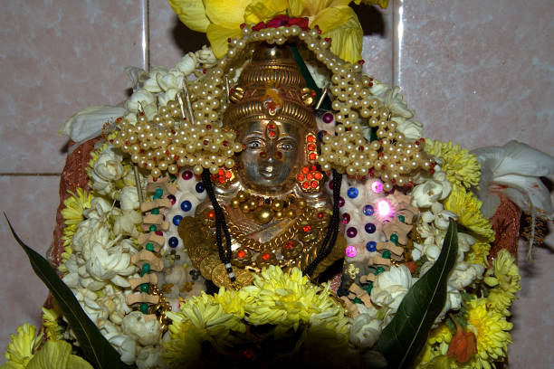 istock Decorated Icon of Mahalakshmi 1288200841