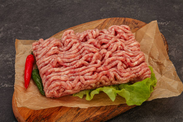 istock Raw Minced pork meat for cooking 1288214705