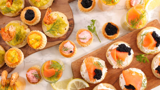 istock festive canape- buffet food,  dining 1288218909
