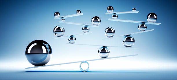 istock Seesaw with Balancing Spheres 1288221156