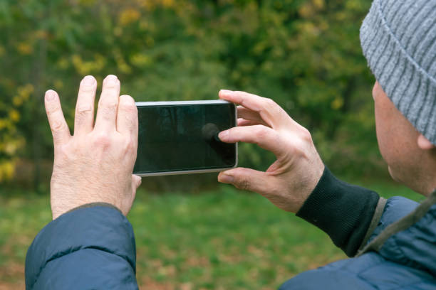 istock Taking pictures with the smartphone 1288223432