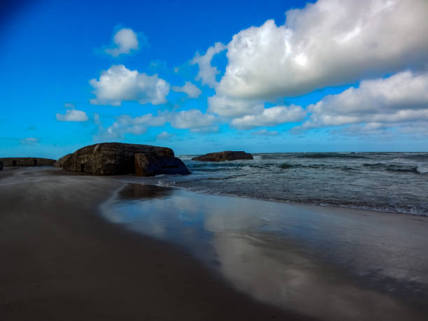 istock Historic bunker on Denmark's west coast near Hanstholm 1288227541