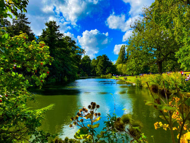 Chiswick House and Gardens Summer in London chiswick stock pictures, royalty-free photos & images
