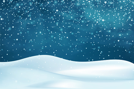 Ilustración de Nieves Realistas A La Deriva Fondo Abstracto Nevado De  Invierno Paisaje Congelado Con Tapas De Nieve Decoración Para Navidad O Año  Nuevo Ilustración Vectorial y más Vectores Libres de Derechos