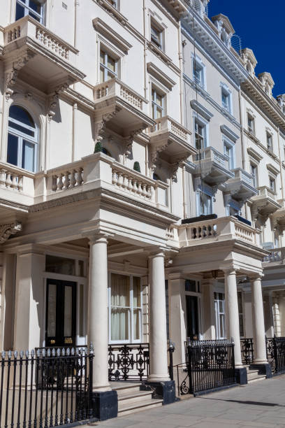istock Regency Georgian terraced town house homes 1288241934
