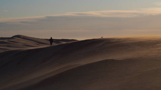 istock Strong wind on the Dune of the Pilat 1288253093