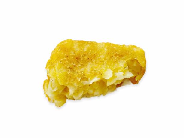 istock Hash browns or Potato patties isolated on white background 1288253442