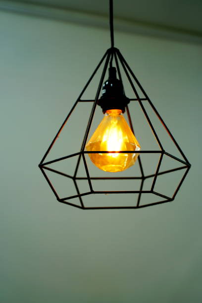 istock Minimalistic stylish lamps decorated 1288267064