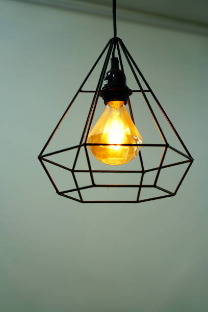 istock Minimalistic stylish lamps decorated 1288267083