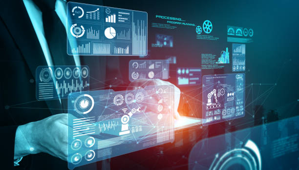istock Engineering technology and industry 4.0 smart factory concept 1288280122
