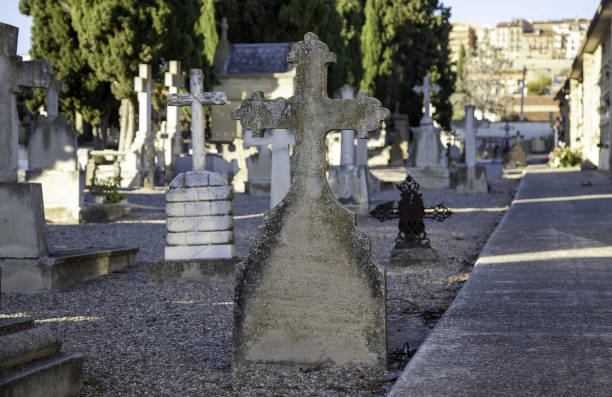 istock Niches in cemetery 1288285844