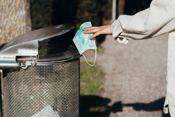 istock Throw away the mask 1288288195