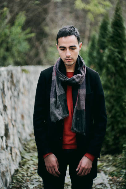 istock Sad Young Man outdoor. Everyday stress 1288288399