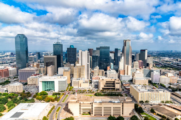 istock Downtown Dallas Texas from Above 1288295034