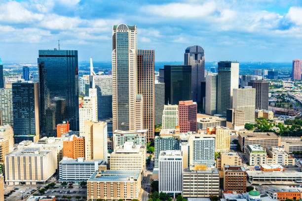 istock Downtown Dallas Texas from Above 1288295038