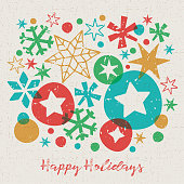 istock Happy Holidays overlapping stars - square format 1288295124