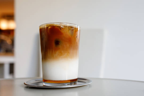 istock Sweet Iced Pumpkin Spice Latte 1288305085