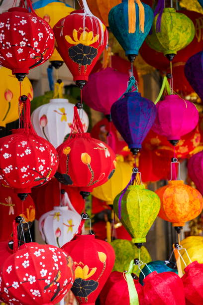 istock Colorful lamps on the market 1288306590