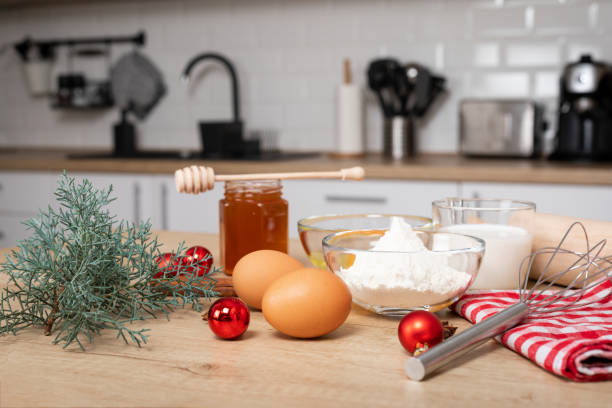 istock Homemade gingerbread ingredients 1288307602