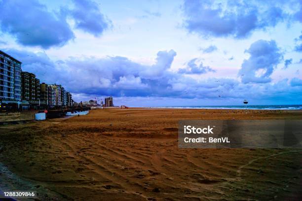 Ostende In Belgium Stock Photo - Download Image Now - Architecture, Beach, Belgium