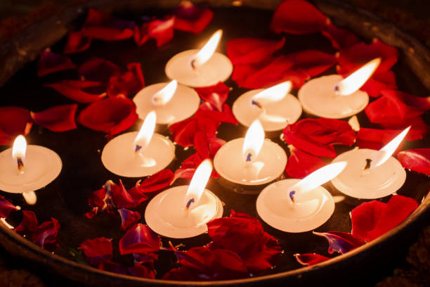 istock Diwali home decoration in India 1288311488