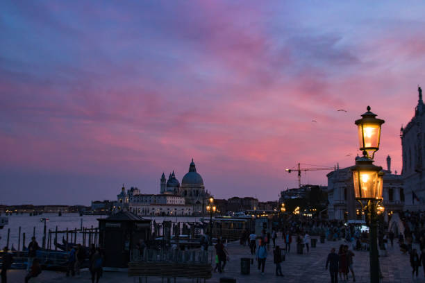 istock Santa Maria della Salute at sunset 1288318124