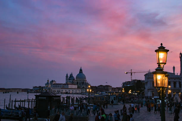istock Santa Maria della Salute at sunset 1288318812