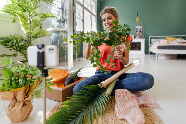 istock Houseplant haul unboxing 1288319026