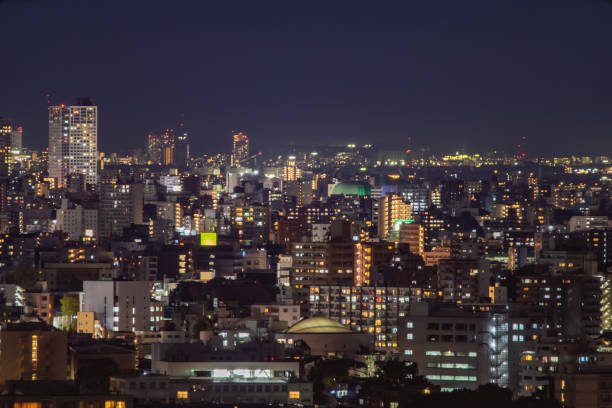 istock Tokyo night view seen from the Bunkyo Civic Center Observation Deck 1288336876