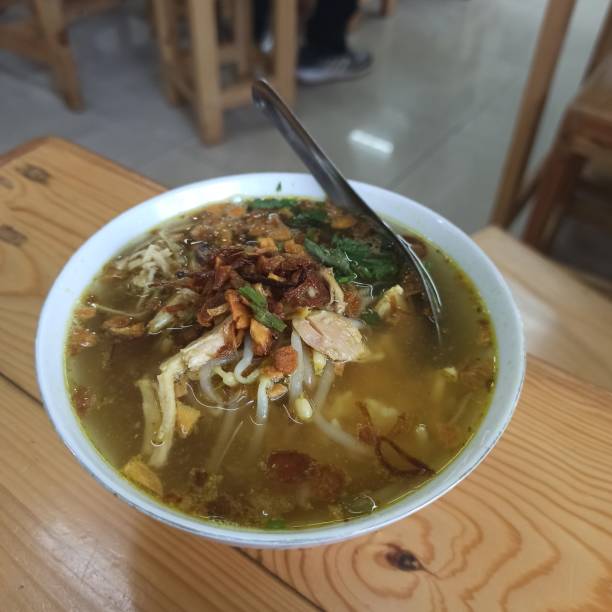 istock Indonesia style chicken turmeric soup soto 1288344047