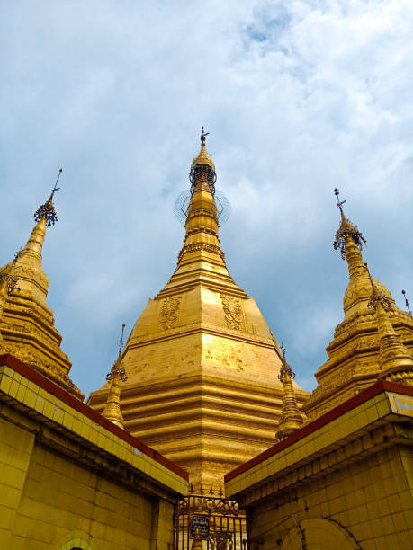 The Highest Tample Myanmar is a wonderful country to visit in Southeast Asia. golden tample stock pictures, royalty-free photos & images