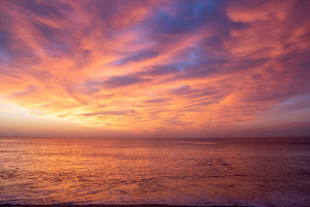 istock Fiery Sunrise over the Ocean 1288353627