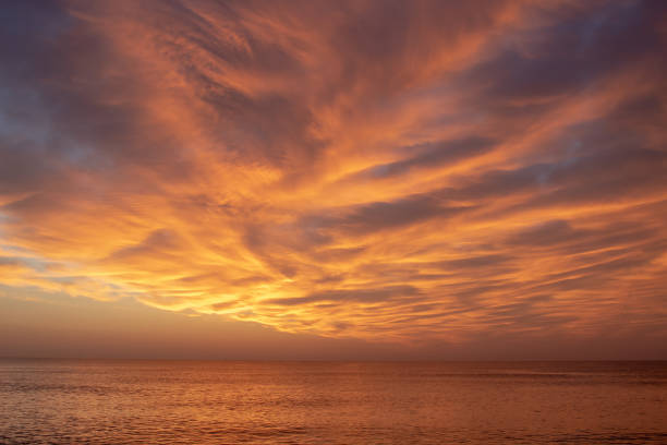 istock Fiery Sunrise over the Ocean 1288353630