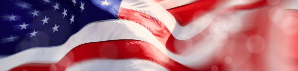 istock Close Up American Flag Background 1288359562