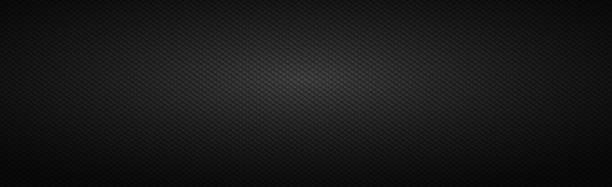 istock Panoramic texture of black and gray carbon fiber 1288363138