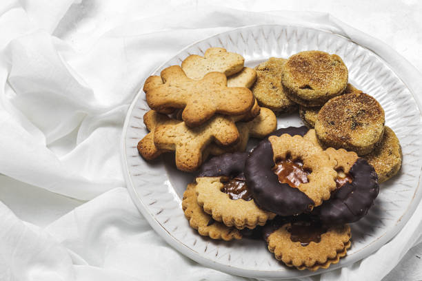 istock Homemade Cinnamon Chocolate Gingerbread Cookies 1288367272