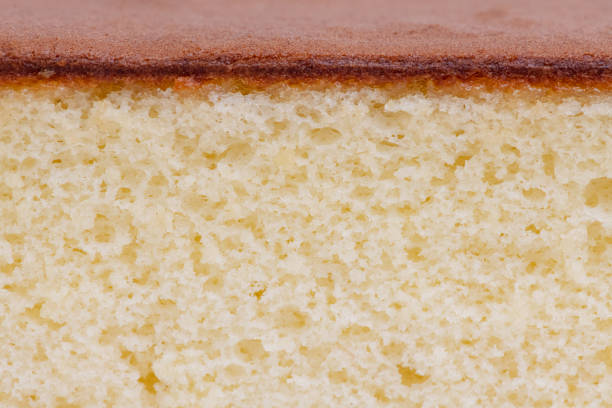 istock Section of sponge cake,  castella cake,  (Japanese sponge cake) 1288369401