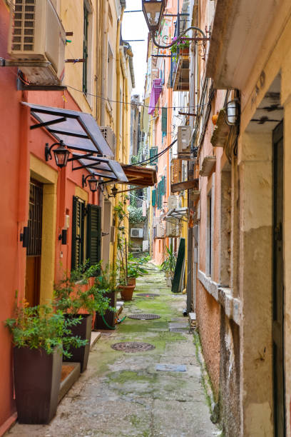 istock Alley in Kerkyra in Corfu 1288376564
