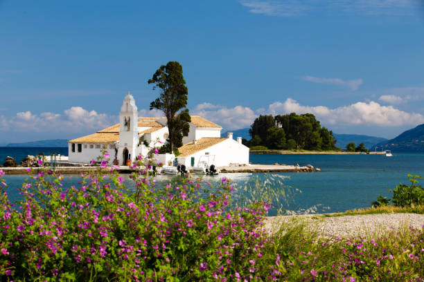 istock Vlachernakloster Kanoni on Corfu 1288376650