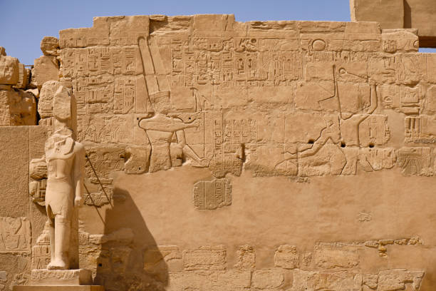 istock Karnak temple complex and Karnak Open Air Museum in Luxor, Egypt 1288382495
