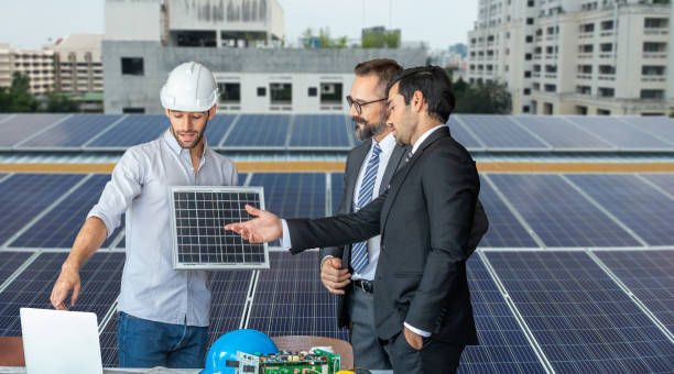 istock Solar power on a roof top 1288385476
