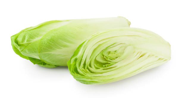 istock Chicory salad isolated on white background with clipping path and full depth of field. 1288386473