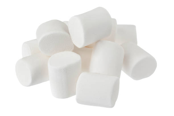 istock Marshmallow isolated on white background with clipping path and full depth of field 1288388019