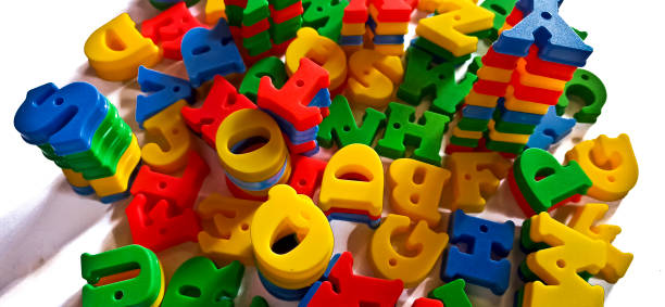 istock Color plastic english letters (A-Z) 1288388997