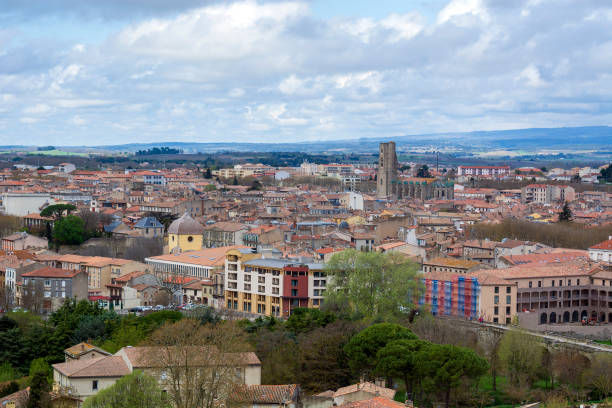 istock Carcassonne town in France 1288390555