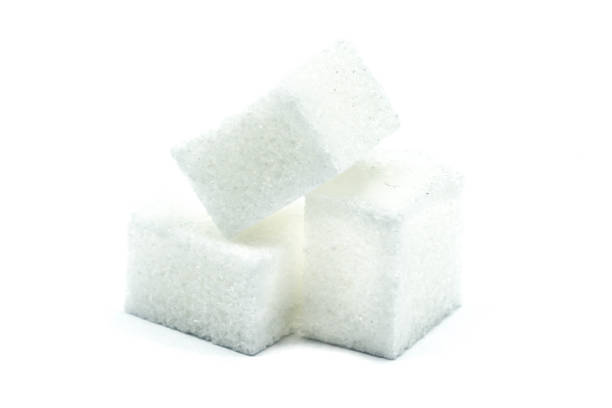 istock Lump sugar isolated on white background 1288394144