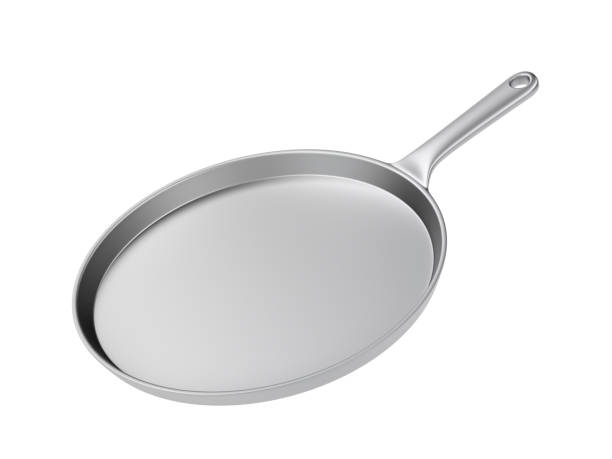 istock Stainless steel frying pan 1288395612